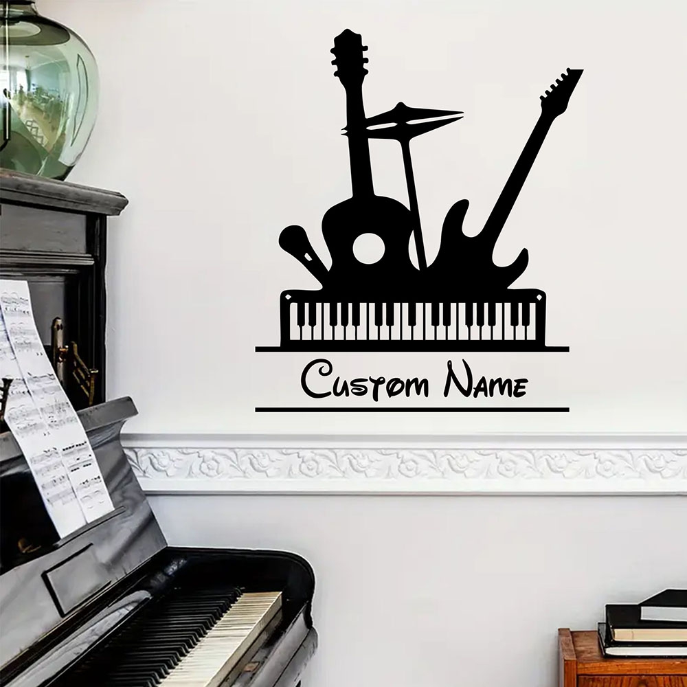 Musical Instrument And Names - 1PC 만화 악기 사용자 정의 이름