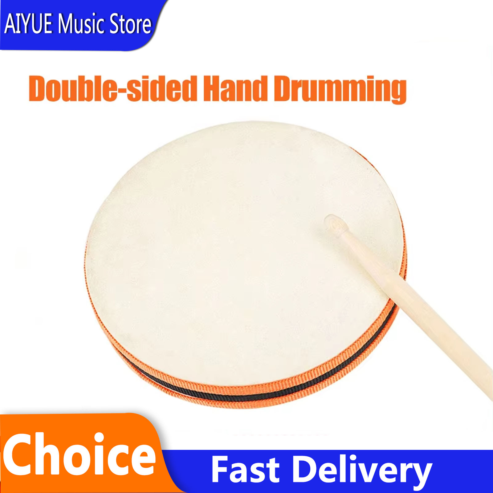 Musical Instrument For Babies - 음악 애호가를 위한 양면 핸드 드럼