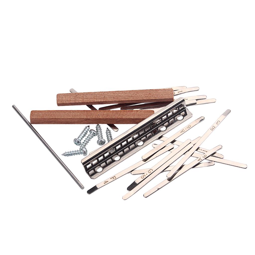 A Musical Instrument With Keys - 칼림바 17키 DIY 부품 키트 엄지