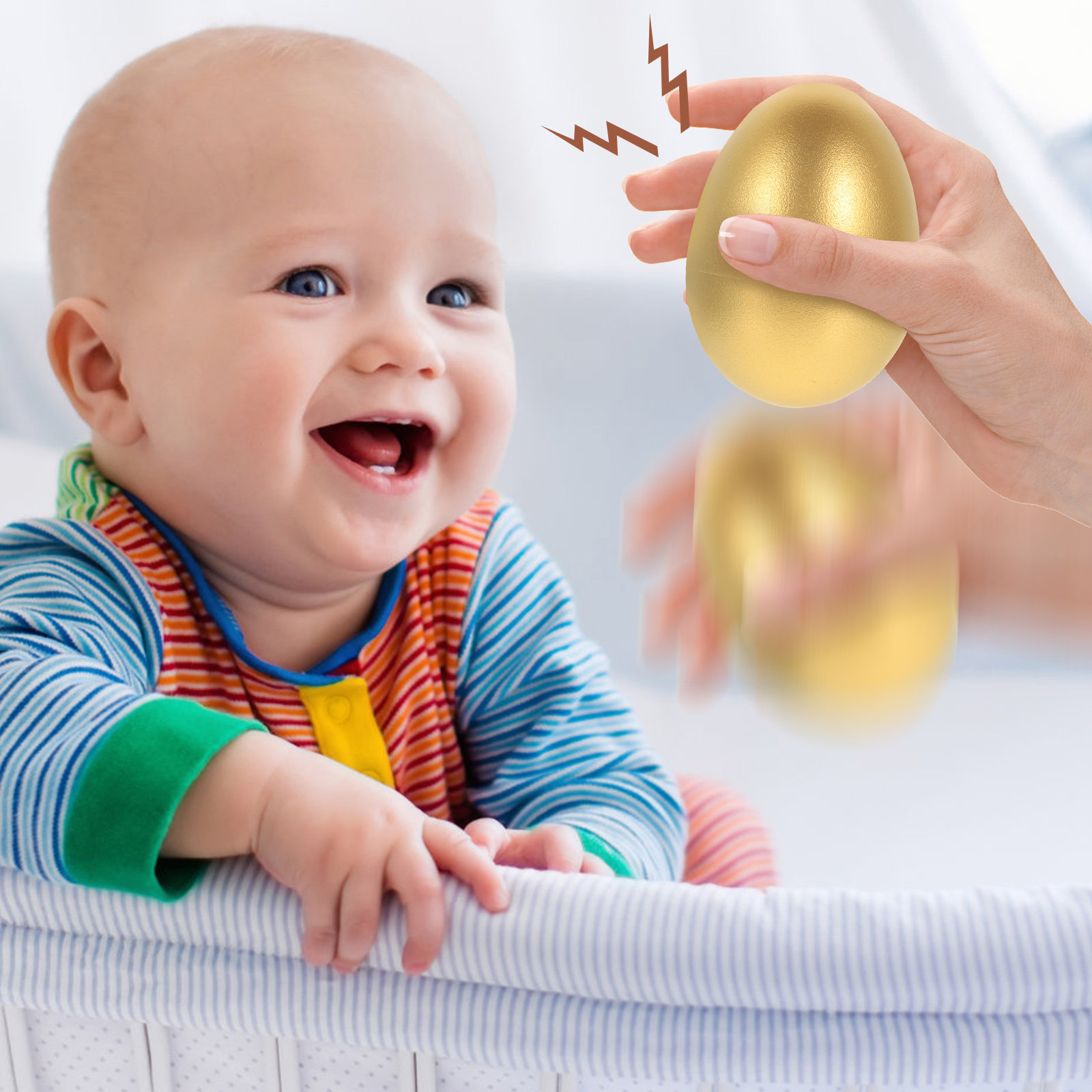 2개입 아기 모래알 에그 쉐이커 뮤지컬 조기 교육 악기 - Musical Instrument For Babies 리뷰 및 가격