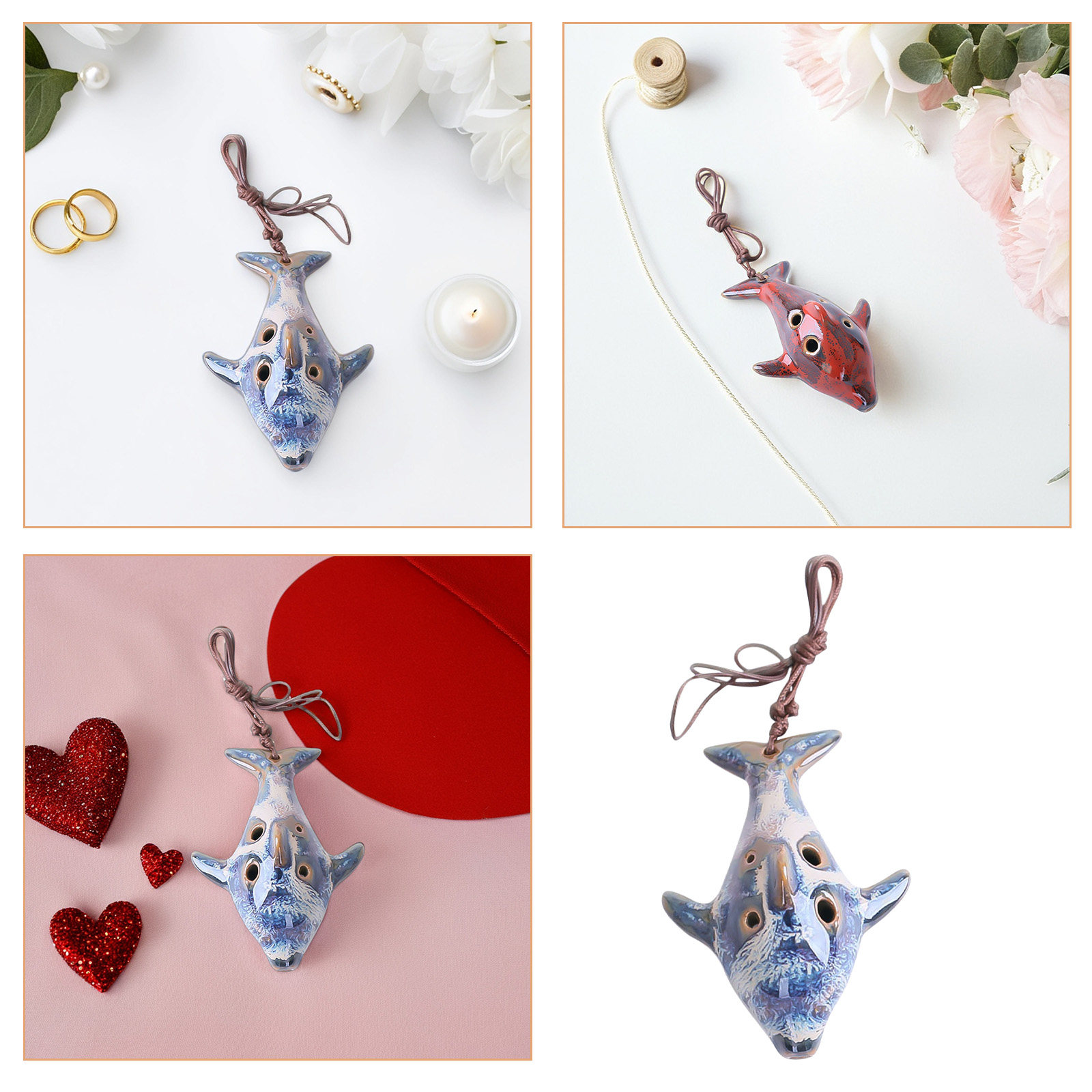 1Pcs 6 홀 세라믹 알토 C 오카리나 플루트 휴대용 - Musical Instrument I Play 리뷰 및 가격