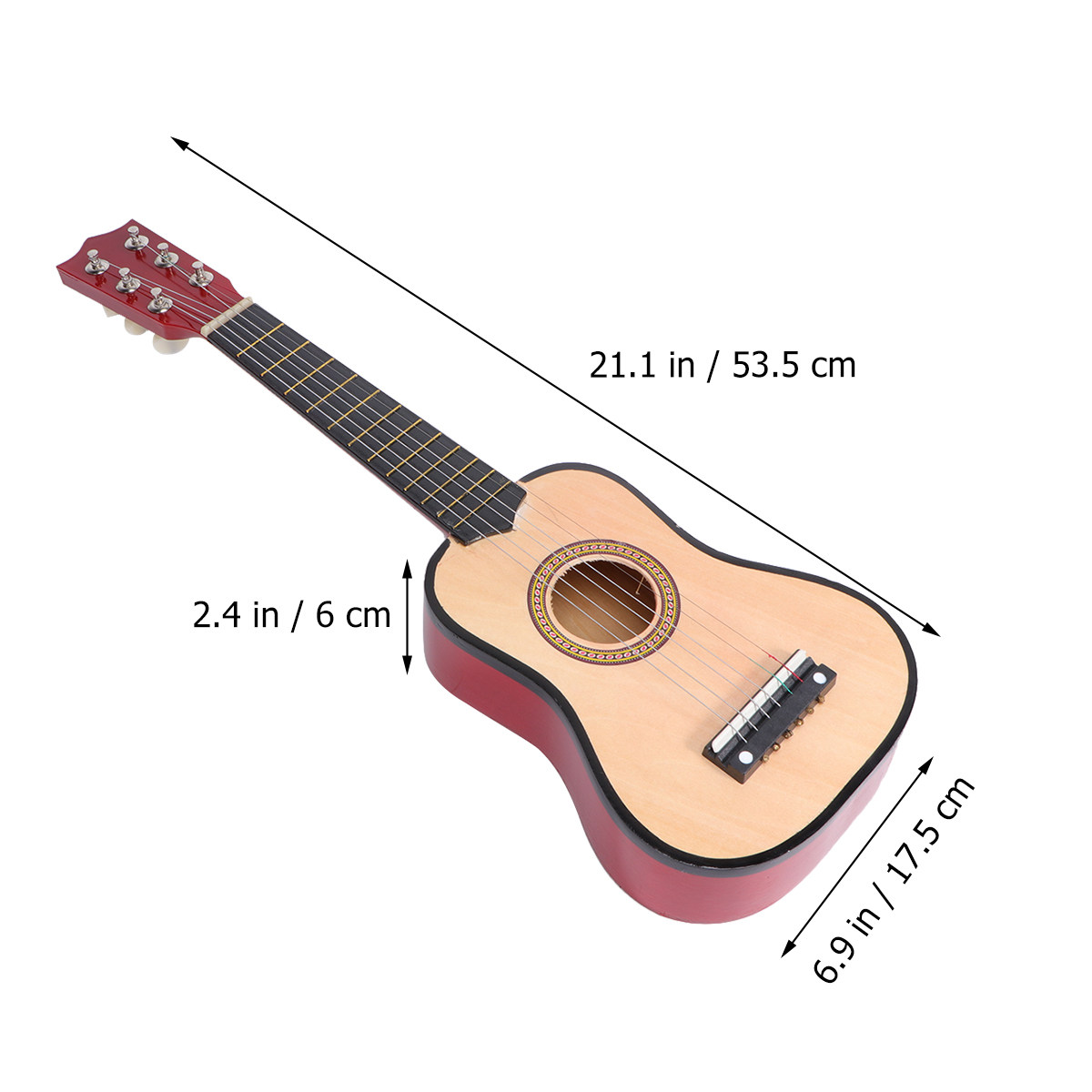 21인치 어린이 어쿠스틱 포크 기타 미니 나무 초보자  - Musical Instrument I Play 리뷰 및 가격