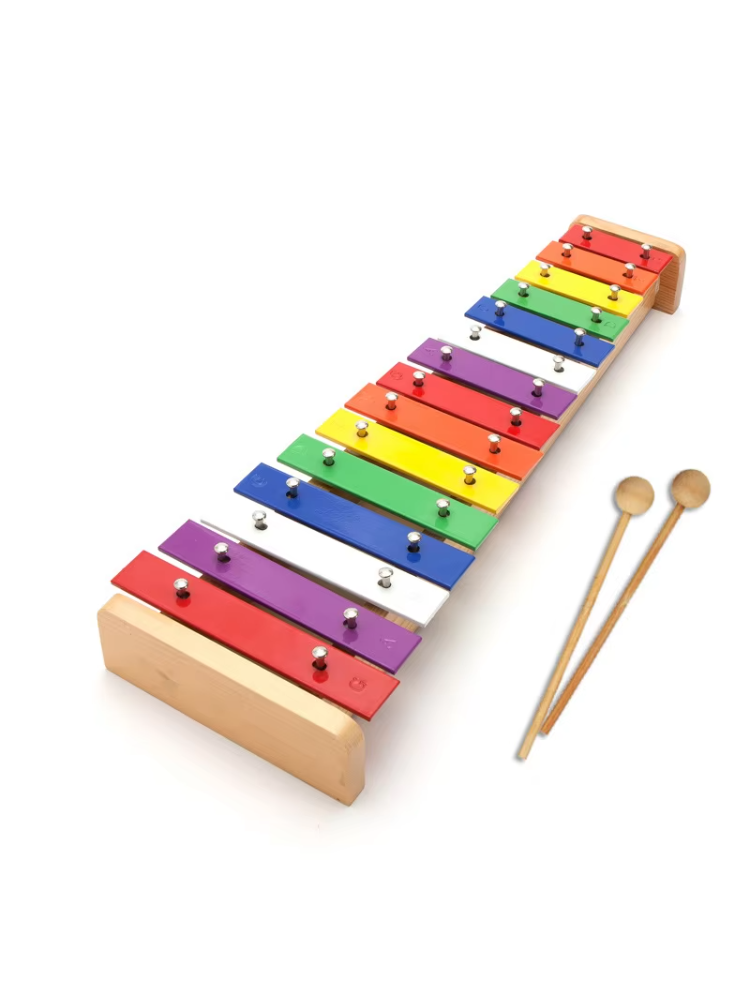 어린이를위한 15 키 실로폰 오르프 뮤지컬 키보드 금속 - Musical Instrument For Babies 리뷰 및 가격