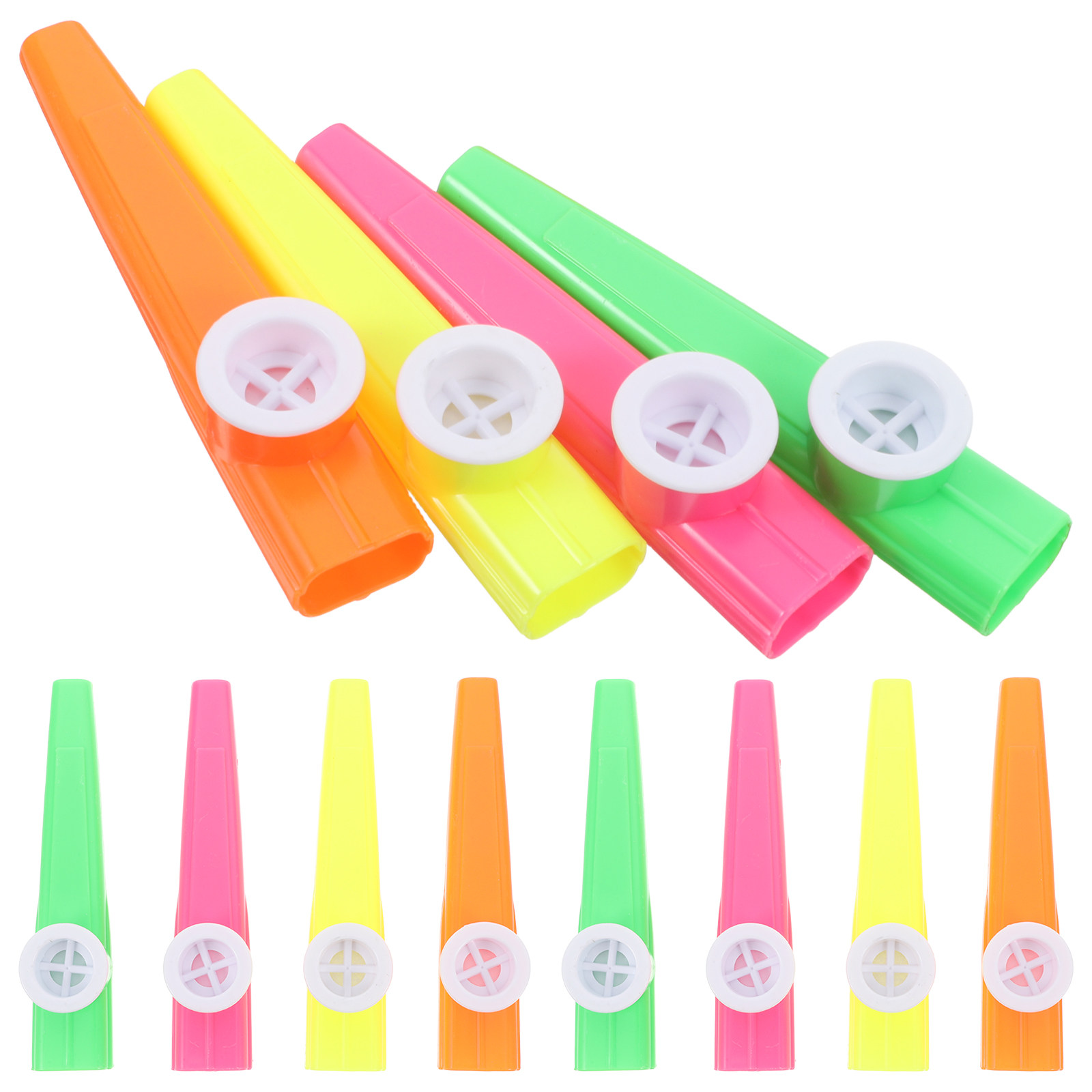 24Pcs 플라스틱 카조 다양한 색상 어린이를위한 경량 - Musical Instrument I Play 리뷰 및 가격