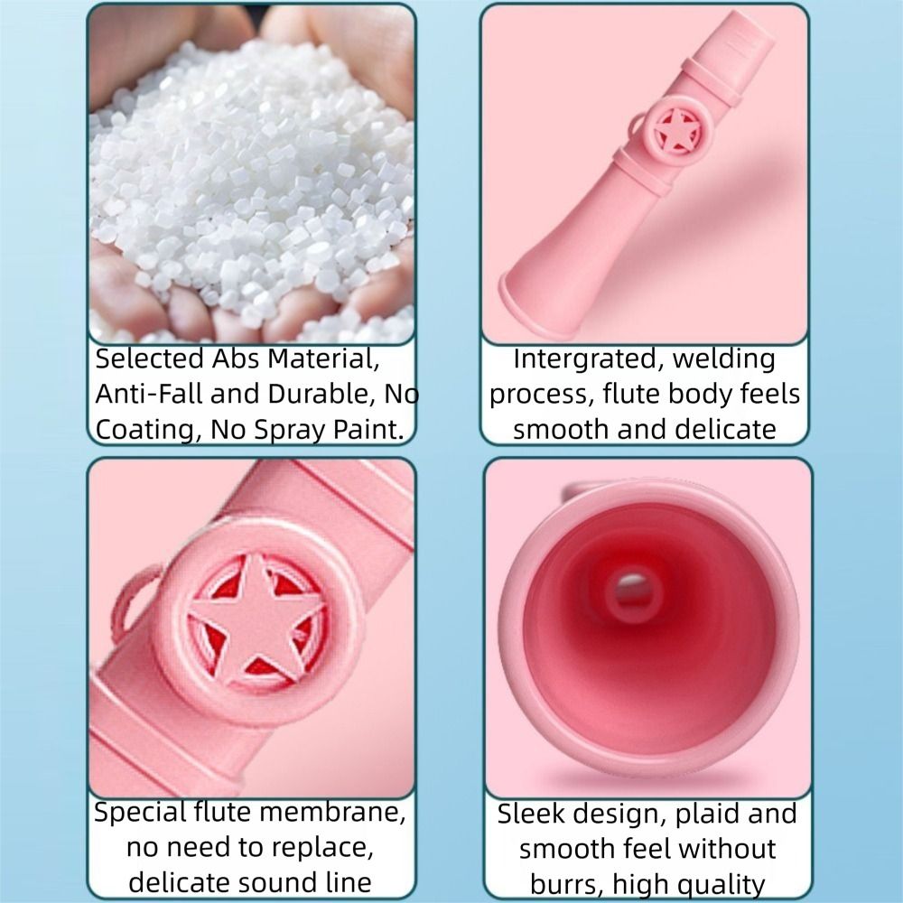 휴대용 ABS 카주 플루트 끈이 있어 배우기 쉬운 악기 - Musical Instrument Games 리뷰 및 가격