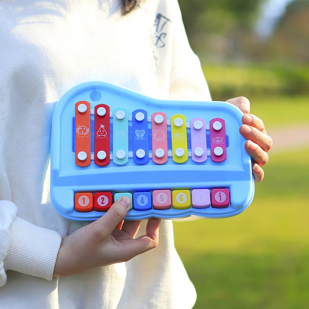 8 톤 핸드 타악기 - 어린이를위한 오르프 스타일 뮤지 - Musical Instrument For Babies 리뷰 및 가격
