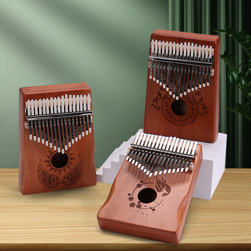 17 키 Hluru Kalimba 전문가용 고품질 엄지 - A Musical Instrument With Keys 리뷰 및 가격