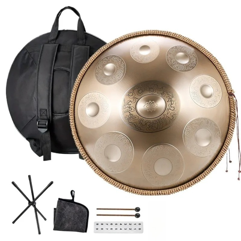 18 인치 스테인레스 스틸 HandPan G 키 댄스  - A Musical Instrument With Keys 리뷰 및 가격