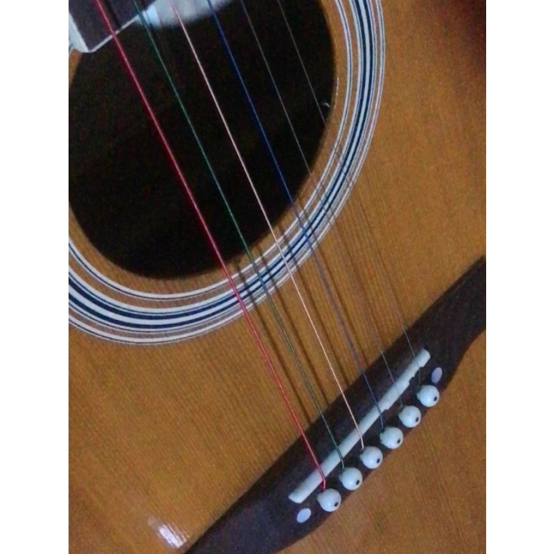 나무 어쿠스틱 기타 두 번째 현 팩 포크 기타 현 5개 - Musical Instrument Ukulele 리뷰 및 가격